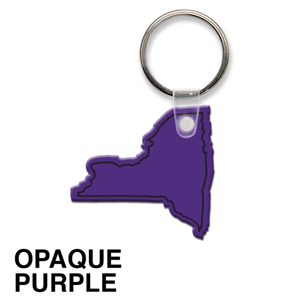Key tag - New York - spot color. Flexible; 17 colors;... from ASI 80210 Quikey Mfg Co Inc / Quikey Line