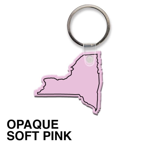 Key tag - New York - spot color. Flexible; 17 colors;... from ASI 80210 Quikey Mfg Co Inc / Quikey Line