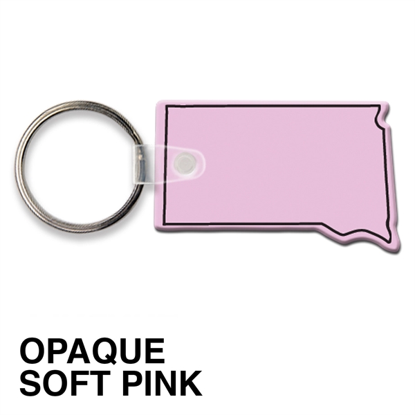 Key tag - South Dakota - Spot Color. Flexible; 17 colors;... from ASI 80210 Quikey Mfg Co Inc / Quikey Line