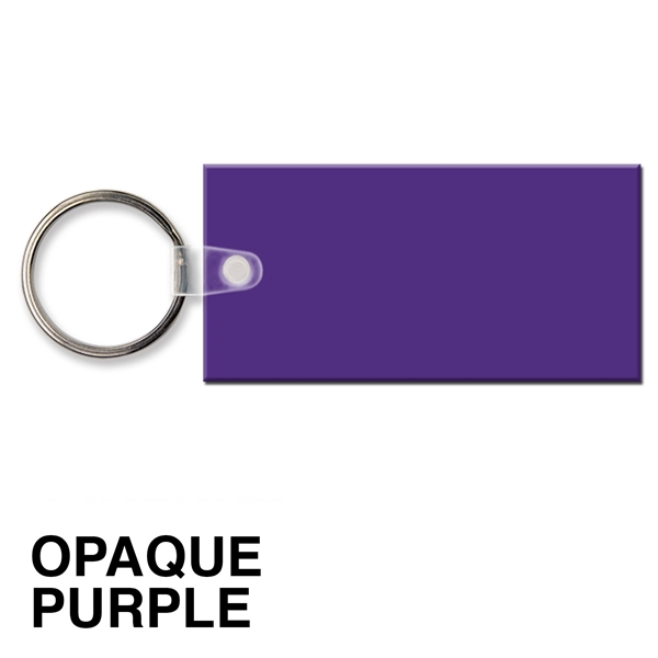 Key tag - rectangle - spot color. Flexible; 17 product colors;... from ASI 80210 Quikey Mfg Co Inc / Quikey Line