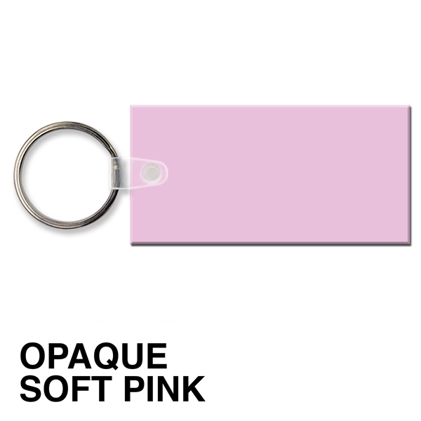 Key tag - rectangle - spot color. Flexible; 17 product colors;... from ASI 80210 Quikey Mfg Co Inc / Quikey Line