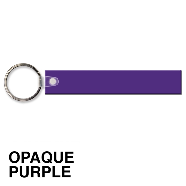 Key tag - rectangle - spot color. Flexible; 17 product colors;... from ASI 80210 Quikey Mfg Co Inc / Quikey Line