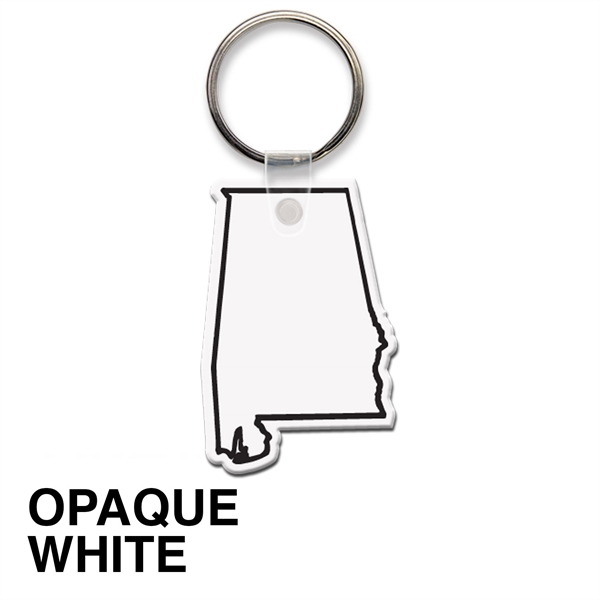 Key tag - Alabama - spot color. Flexible; 17 colors; spot... from ASI 80210 Quikey Mfg Co Inc / Quikey Line