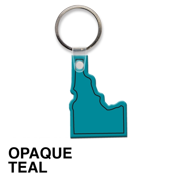 Key tag - Idaho - spot color. Flexible; 17 product colors;... from ASI 80210 Quikey Mfg Co Inc / Quikey Line