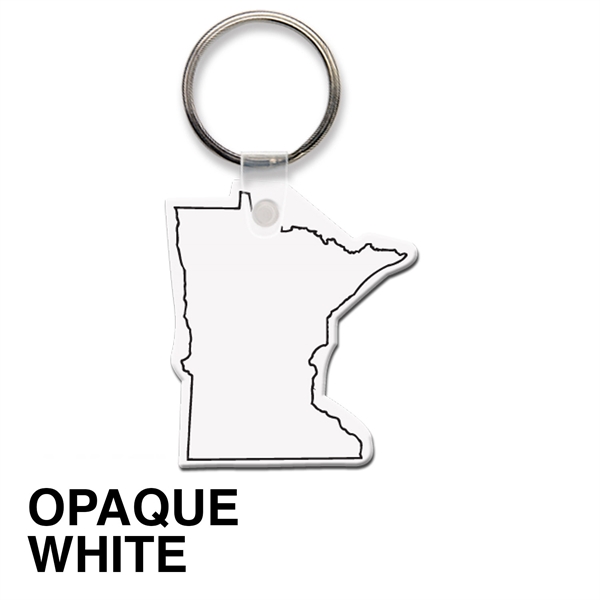 Key tag - Minnesota - spot color. Flexible; 17 colors; spot... from ASI 80210 Quikey Mfg Co Inc / Quikey Line