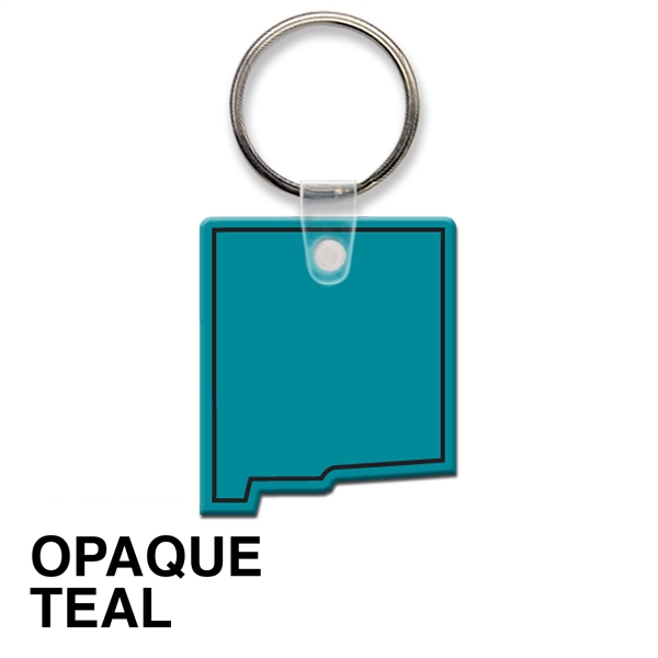 Key tag - New Mexico - spot color. Flexible; 17 colors;... from ASI 80210 Quikey Mfg Co Inc / Quikey Line