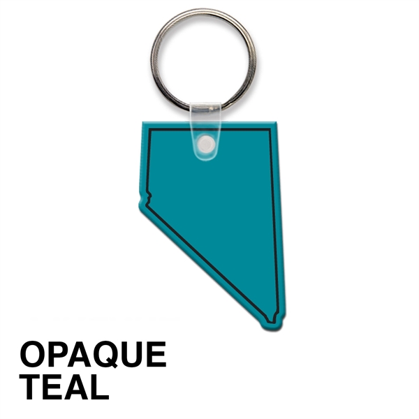Key tag - Nevada - spot color. Flexible; 17 product colors;... from ASI 80210 Quikey Mfg Co Inc / Quikey Line