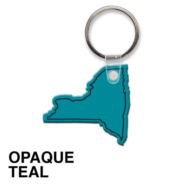 Key tag - New York - spot color. Flexible; 17 colors;... from ASI 80210 Quikey Mfg Co Inc / Quikey Line