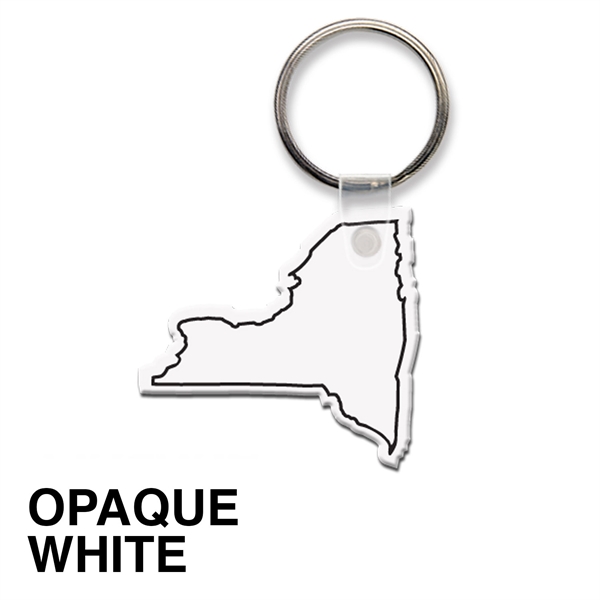 Key tag - New York - spot color. Flexible; 17 colors;... from ASI 80210 Quikey Mfg Co Inc / Quikey Line