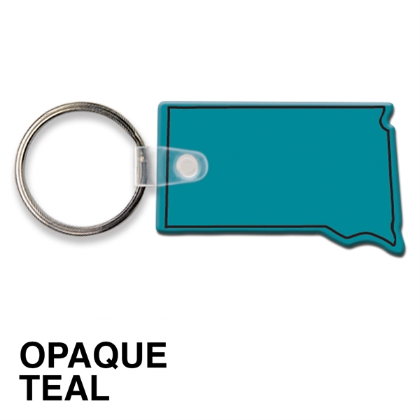 Key tag - South Dakota - Spot Color. Flexible; 17 colors;... from ASI 80210 Quikey Mfg Co Inc / Quikey Line