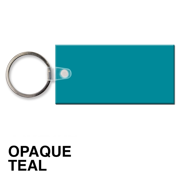 Key tag - rectangle - spot color. Flexible; 17 product colors;... from ASI 80210 Quikey Mfg Co Inc / Quikey Line