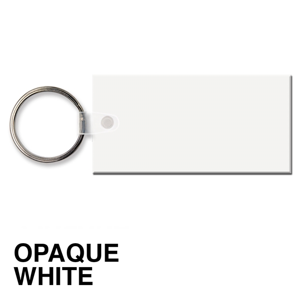 Key tag - rectangle - spot color. Flexible; 17 product colors;... from ASI 80210 Quikey Mfg Co Inc / Quikey Line