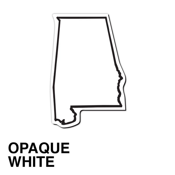 Magnet - Alabama - full color. Digital 4 color process print.... from ASI 80210 Quikey Mfg Co Inc / Quikey Line