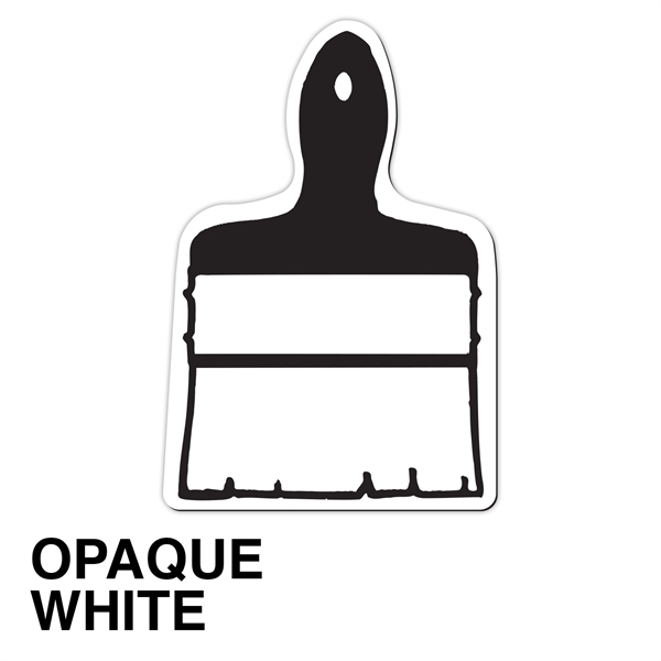 Magnet - paint brush. Digital four color process print; stock 20... from ASI 80210 Quikey Mfg Co Inc / Quikey Line