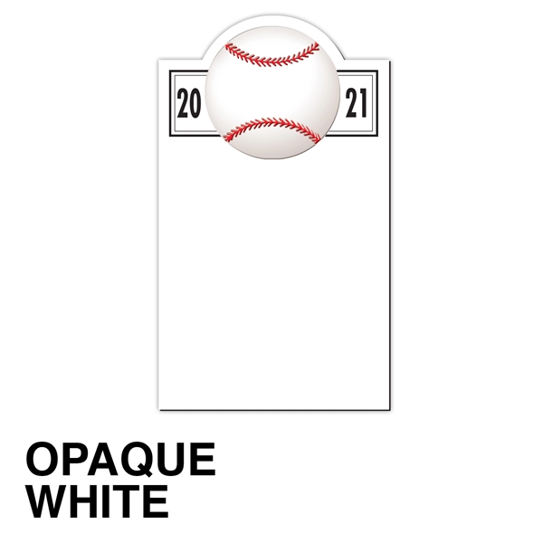 Magnet 20 mil - baseball schedule - full color. Digital four... from ASI 80210 Quikey Mfg Co Inc / Quikey Line