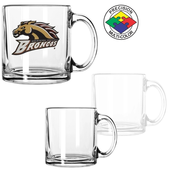 13oz Clear or Frosted Glass C-Handle Mug... from ASI 80093 Pyrographics / Pyrographics Line