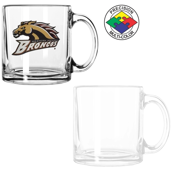 13oz Clear or Frosted Glass C-Handle Mug... from ASI 80093 Pyrographics / Pyrographics Line