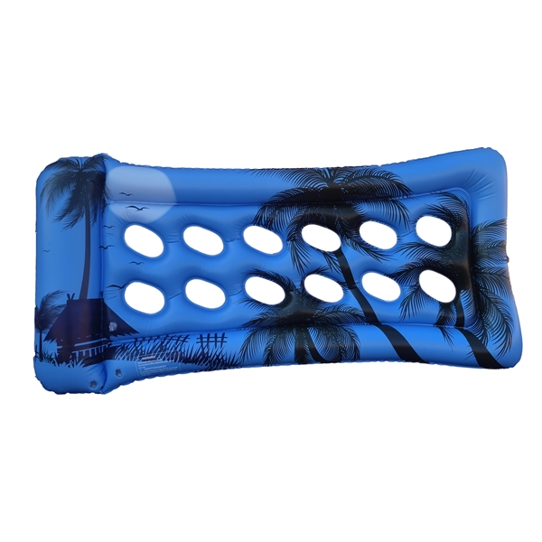 Inflatable Swimming Pool Float with full color imprint... from ASI 72657 Active Life Promo / Active Life Promo