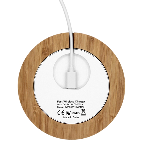 15 Watt; Trim options: Aluminum, Cork, Eco, Bamboo; Charges any wireless-enabled... from ASI 62124 iClick, Inc. / iClick®