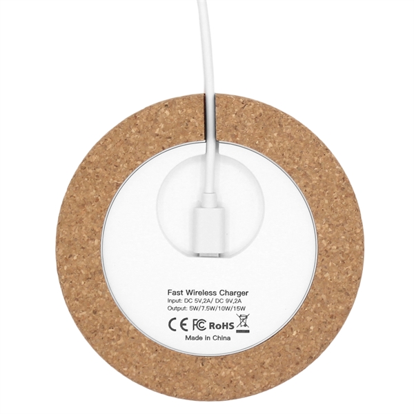 15 Watt; Trim options: Aluminum, Cork, Eco, Bamboo; Charges any wireless-enabled... from ASI 62124 iClick, Inc. / iClick®