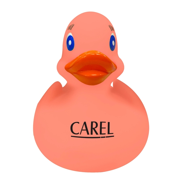 4" x 3.75" x 3" thermochromic PVC color-changing rubber ducks.... from ASI 63549 Jornik Manufacturing Corp / Jornik
