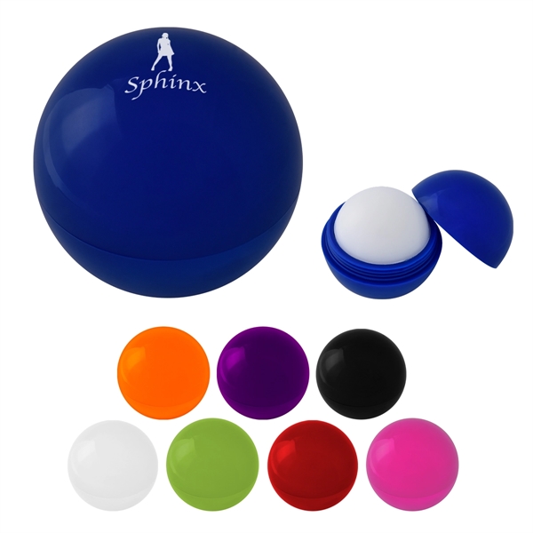 Lip Moisturizer Ball. Vanilla Flavor.  Safety Sealed. Meets FDA Requirements.... from ASI 61125 Hit Promotional Products / Hit®