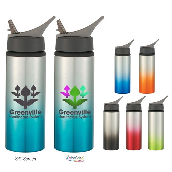 25 oz. aluminum tumbler with screw-on, spill resistant sip top lid;... from ASI 61125 Hit Promotional Products / Hit®