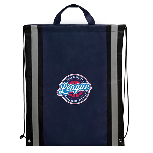 Non-woven backpack with color evolution imprint.... from ASI 35290 American Ad Bag Co