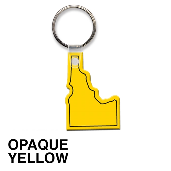 Key tag - Idaho - spot color. Flexible; 17 product colors;... from ASI 80210 Quikey Mfg Co Inc / Quikey Line