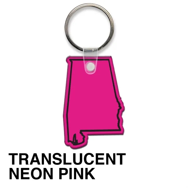 Key tag - Alabama - spot color. Flexible; 17 colors; spot... from ASI 80210 Quikey Mfg Co Inc / Quikey Line