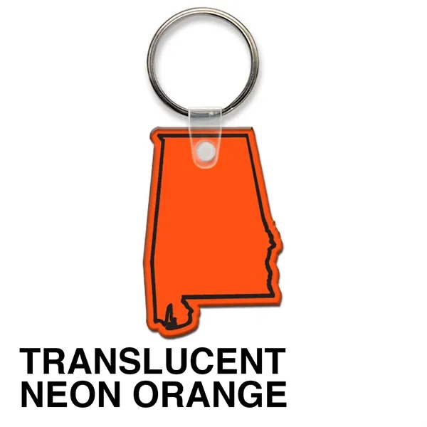 Key tag - Alabama - spot color. Flexible; 17 colors; spot... from ASI 80210 Quikey Mfg Co Inc / Quikey Line