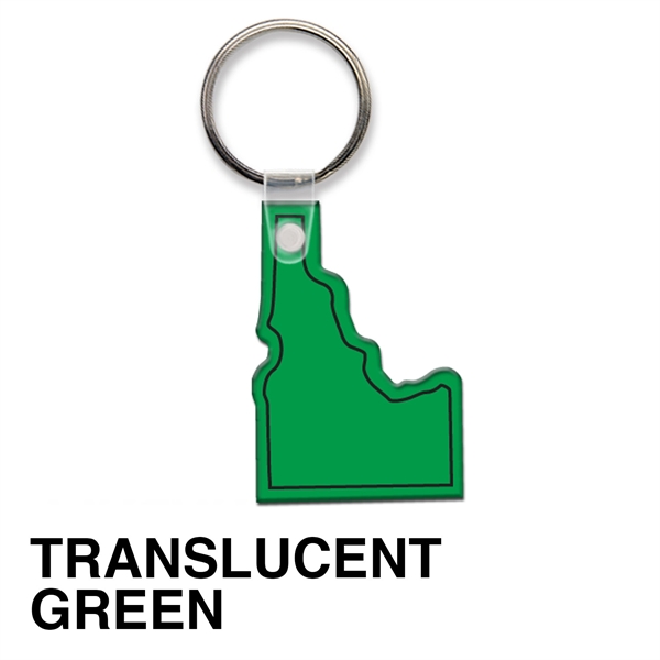 Key tag - Idaho - spot color. Flexible; 17 product colors;... from ASI 80210 Quikey Mfg Co Inc / Quikey Line