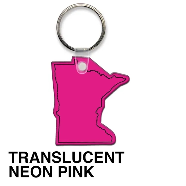 Key tag - Minnesota - spot color. Flexible; 17 colors; spot... from ASI 80210 Quikey Mfg Co Inc / Quikey Line