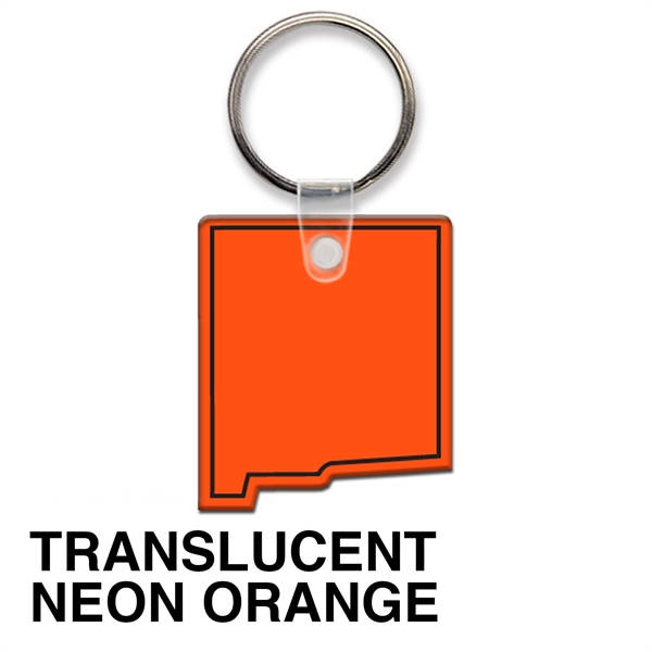Key tag - New Mexico - spot color. Flexible; 17 colors;... from ASI 80210 Quikey Mfg Co Inc / Quikey Line