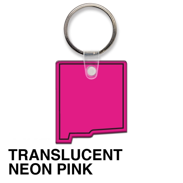 Key tag - New Mexico - spot color. Flexible; 17 colors;... from ASI 80210 Quikey Mfg Co Inc / Quikey Line
