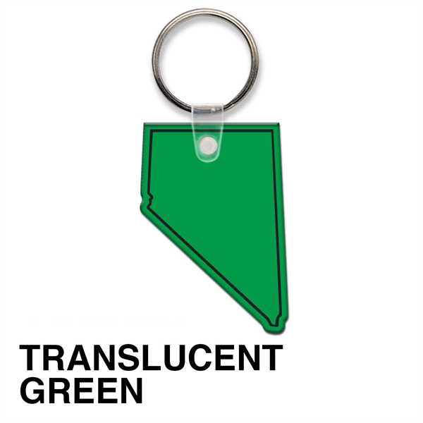 Key tag - Nevada - spot color. Flexible; 17 product colors;... from ASI 80210 Quikey Mfg Co Inc / Quikey Line