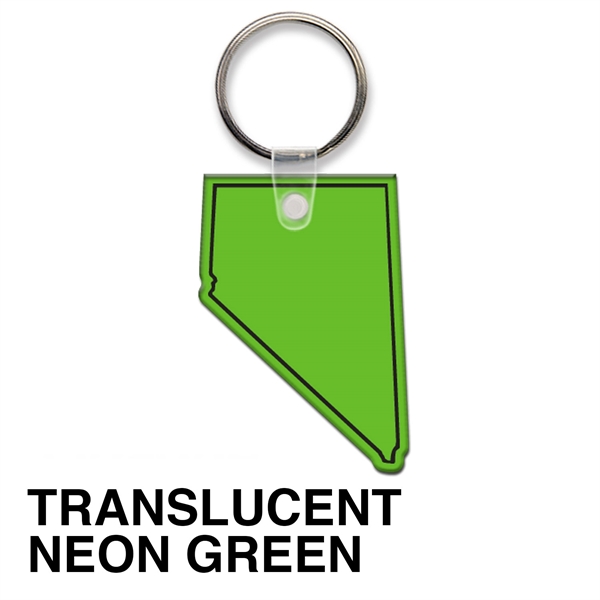Key tag - Nevada - spot color. Flexible; 17 product colors;... from ASI 80210 Quikey Mfg Co Inc / Quikey Line