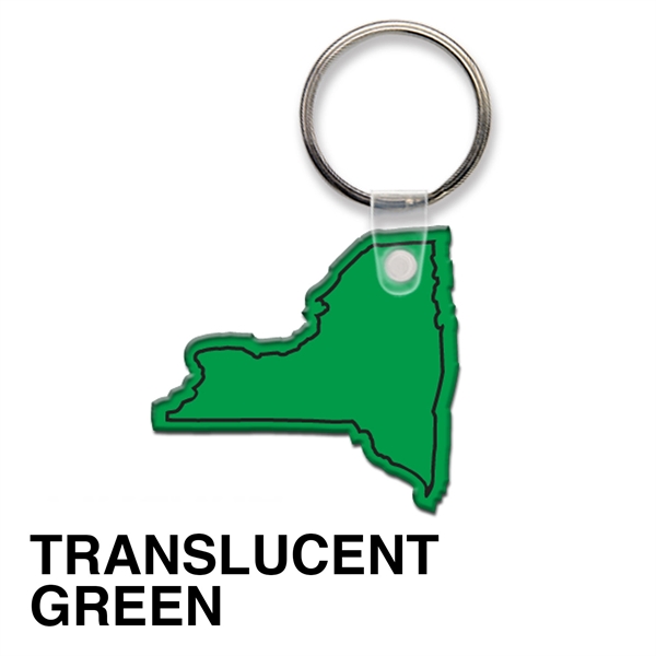 Key tag - New York - spot color. Flexible; 17 colors;... from ASI 80210 Quikey Mfg Co Inc / Quikey Line