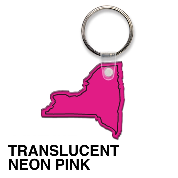 Key tag - New York - spot color. Flexible; 17 colors;... from ASI 80210 Quikey Mfg Co Inc / Quikey Line