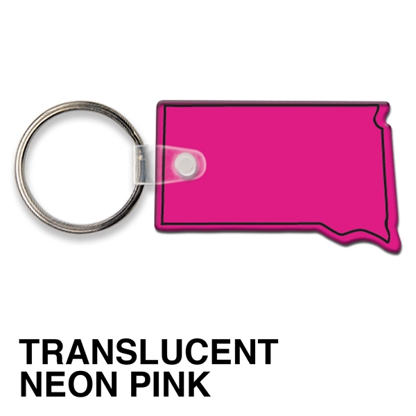 Key tag - South Dakota - Spot Color. Flexible; 17 colors;... from ASI 80210 Quikey Mfg Co Inc / Quikey Line