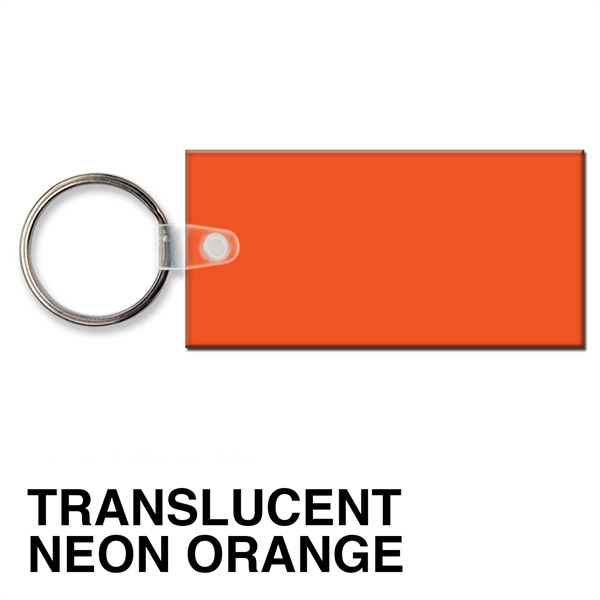 Key tag - rectangle - spot color. Flexible; 17 product colors;... from ASI 80210 Quikey Mfg Co Inc / Quikey Line