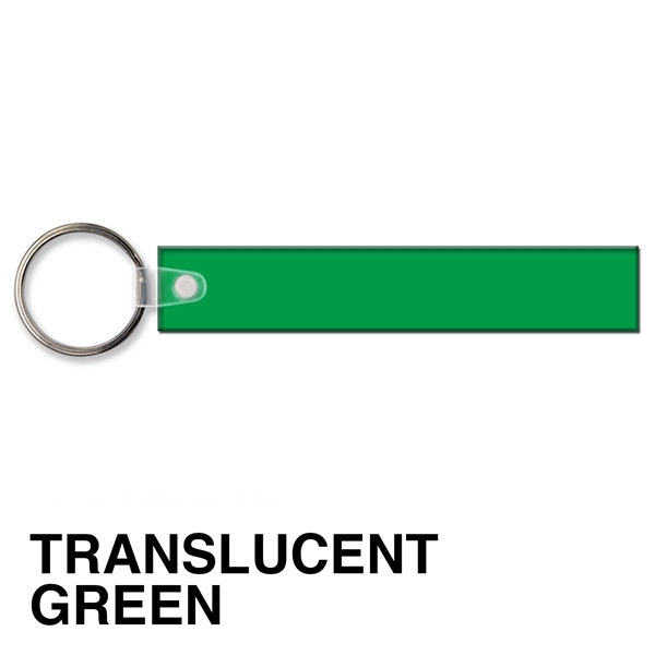 Key tag - rectangle - spot color. Flexible; 17 product colors;... from ASI 80210 Quikey Mfg Co Inc / Quikey Line