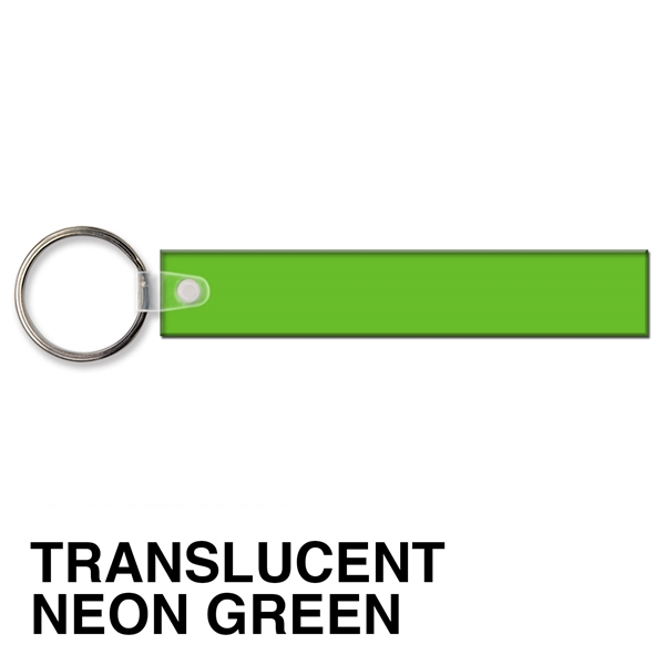 Key tag - rectangle - spot color. Flexible; 17 product colors;... from ASI 80210 Quikey Mfg Co Inc / Quikey Line