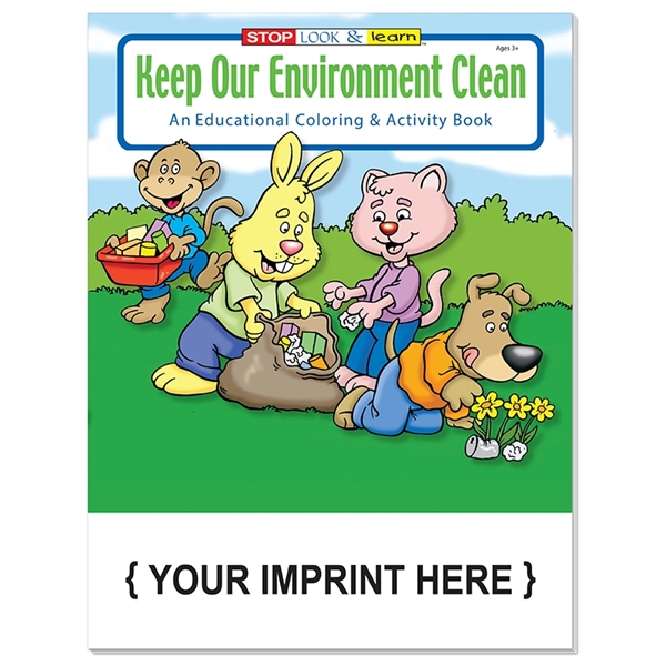 Deluxe Go Green Kit with books, crayons and storybook.... from ASI 45815 Coloring Book Solutions