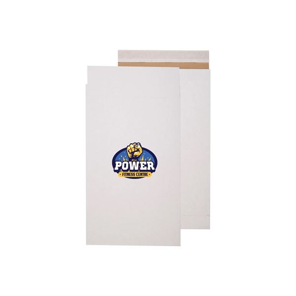7 1/4" x 12" White Kraft eco mailer envelope... from ASI 35290 American Ad Bag Co