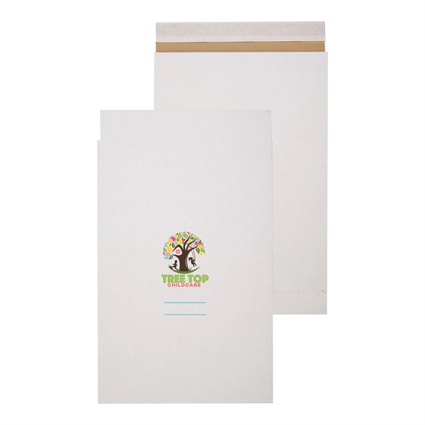 10 1/2" x 16" White Kraft eco mailer envelope.... from ASI 35290 American Ad Bag Co