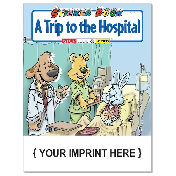 Deluxe Hospital Kit with books, crayons and stickerbooks.... from ASI 45815 Coloring Book Solutions