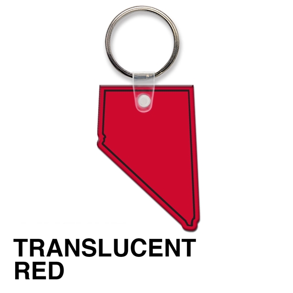 Key tag - Nevada - spot color. Flexible; 17 product colors;... from ASI 80210 Quikey Mfg Co Inc / Quikey Line