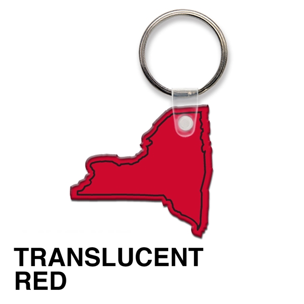 Key tag - New York - spot color. Flexible; 17 colors;... from ASI 80210 Quikey Mfg Co Inc / Quikey Line