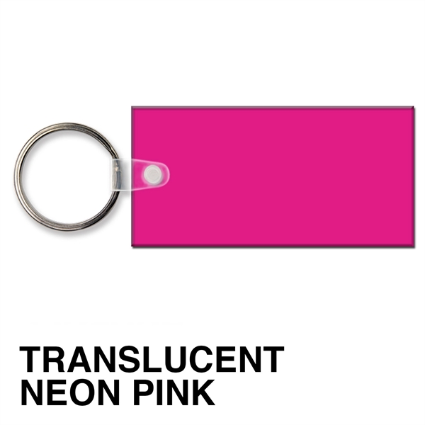 Key tag - rectangle - spot color. Flexible; 17 product colors;... from ASI 80210 Quikey Mfg Co Inc / Quikey Line